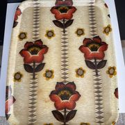 1970s vintage Alpac fibreglass plateau