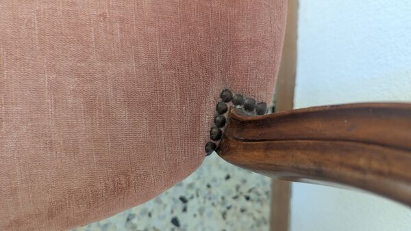 Pair of Louis Philippe style chairs