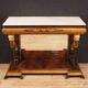 Spanish console in inlaid wood from the 19th century