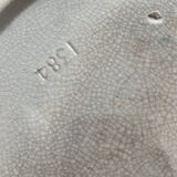 Majolica plate Art Nouveau