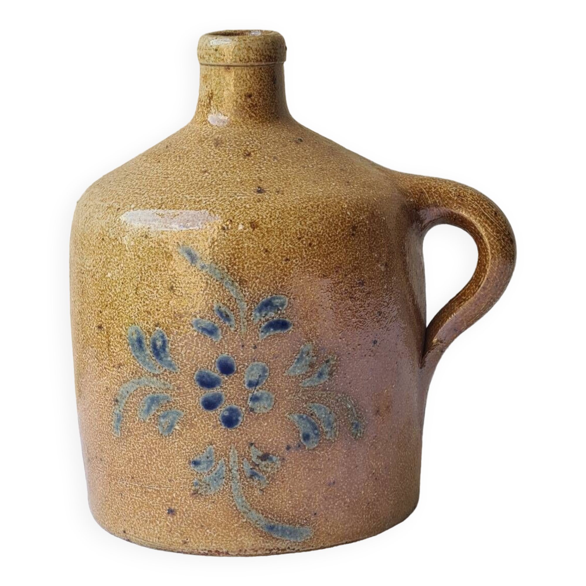Vase, glazed stoneware pitcher