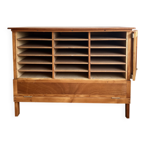 Meuble de métier, rangement