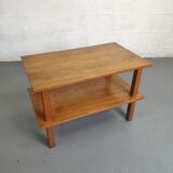 Wooden coffee table with top