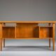 Danish teak desk by Peter Lovig Nielsen for Hedensted Mobelfabrik, 1974