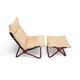 Folding chaise longue "Open" by Jan Dranger and Johan Huldt for Innovator, 1970s.