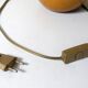 IMT Italy Vintage Design Turned Wood Lamp