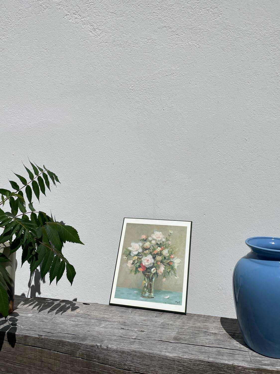 Museum painting reproduction bouquet