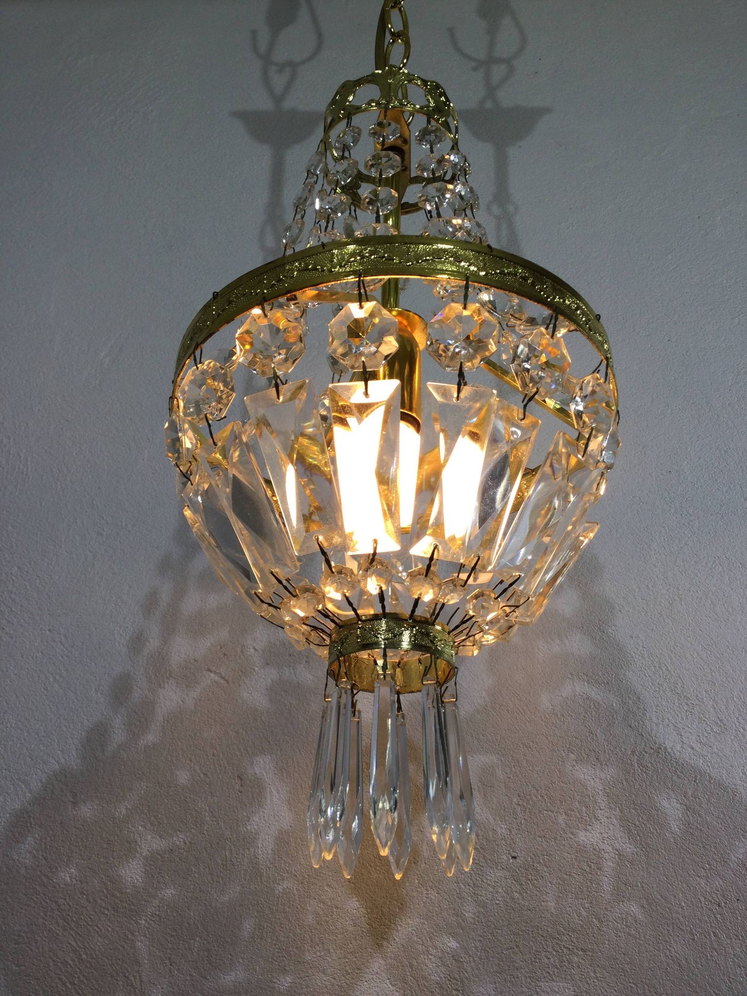 Lustre montgolfière à 1 lumière