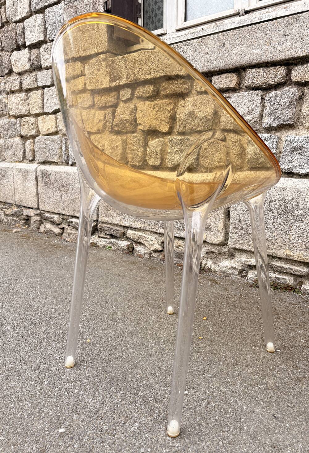 Paire chaises Mr. Impossible - Philippe Starck pour Kartell, it. 2000