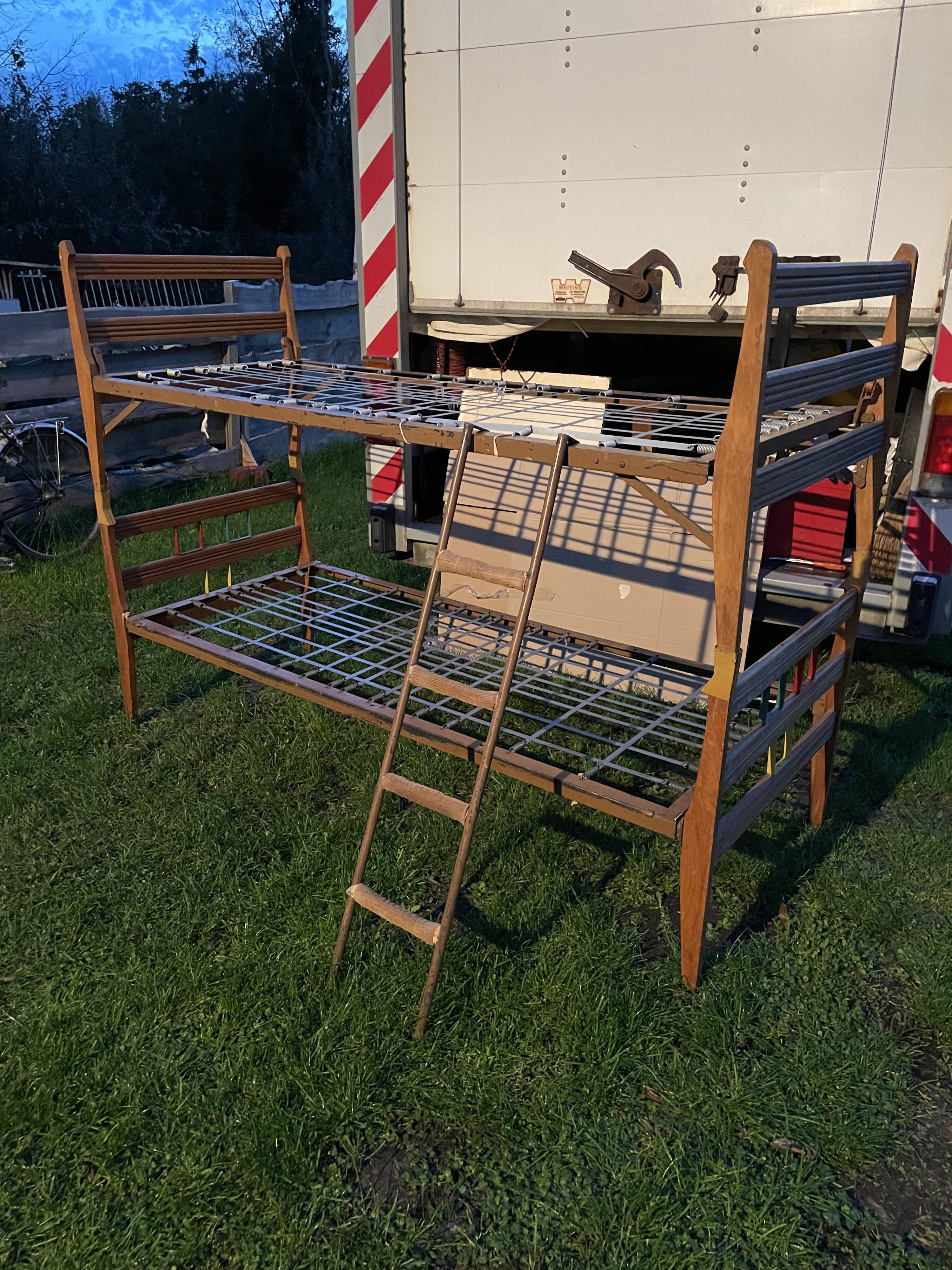 Vintage 1950s bunk bed