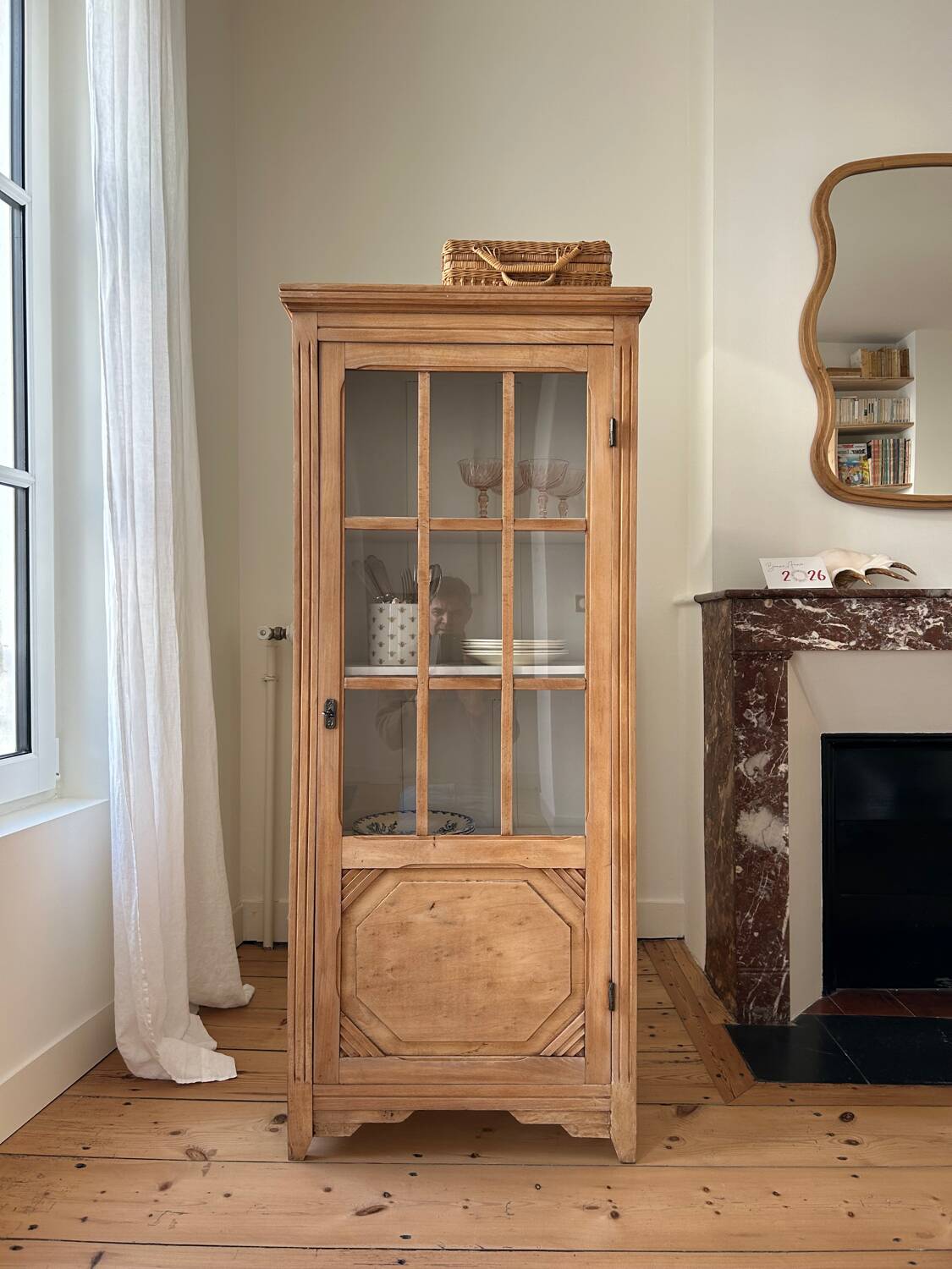Art Deco Glass Cabinet (renovated)