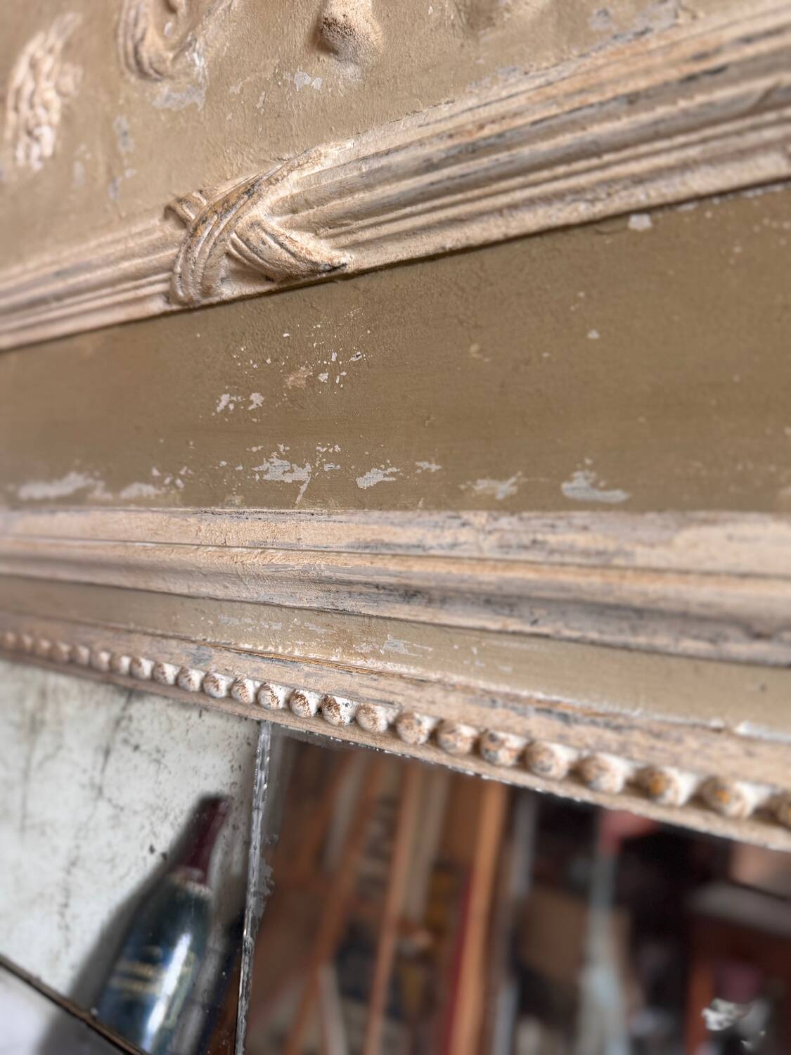 Large trumeau mirror from a château