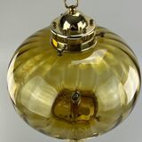 60s 70s Peill & Putzler Germany table lamp lamp light glass design