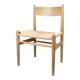 CH36 chair - model CH36 - oak and paper wicker - Hans J. Wegner - Carl Hansen & Son