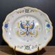 Earthenware plate decorated with winged character decoration in Nevers style, Auxerrois