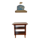 Table console moderniste Bilea des années 60.