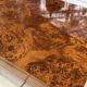 Vintage 1970s Elm Burl Coffee Table