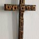 Bronze wall cross Alfieri Gardone for Jacques Lauterbach 1960