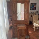 Coat rack locker