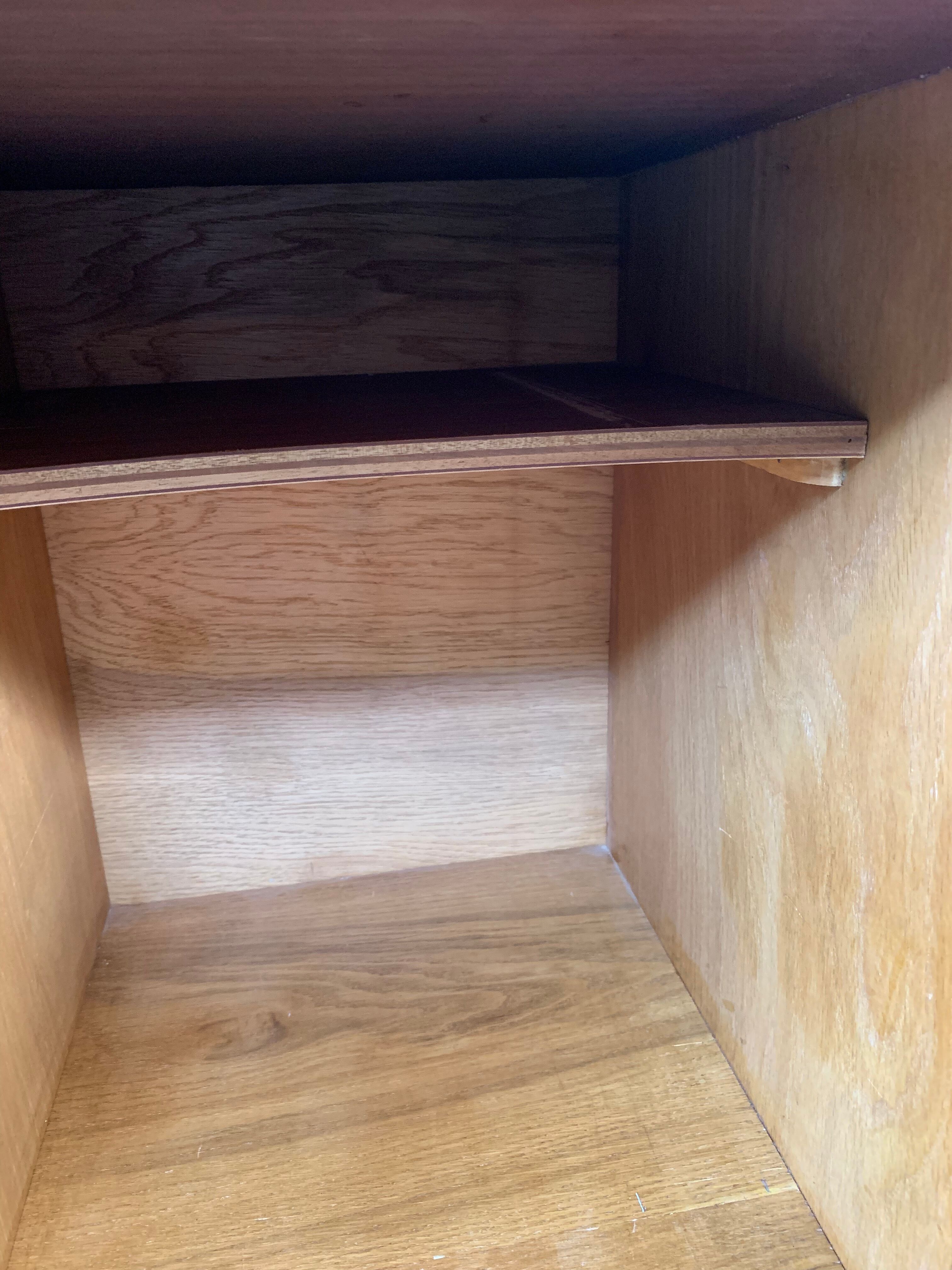 Buffet commode pieds compas 50’s