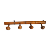 Old wooden coat holder