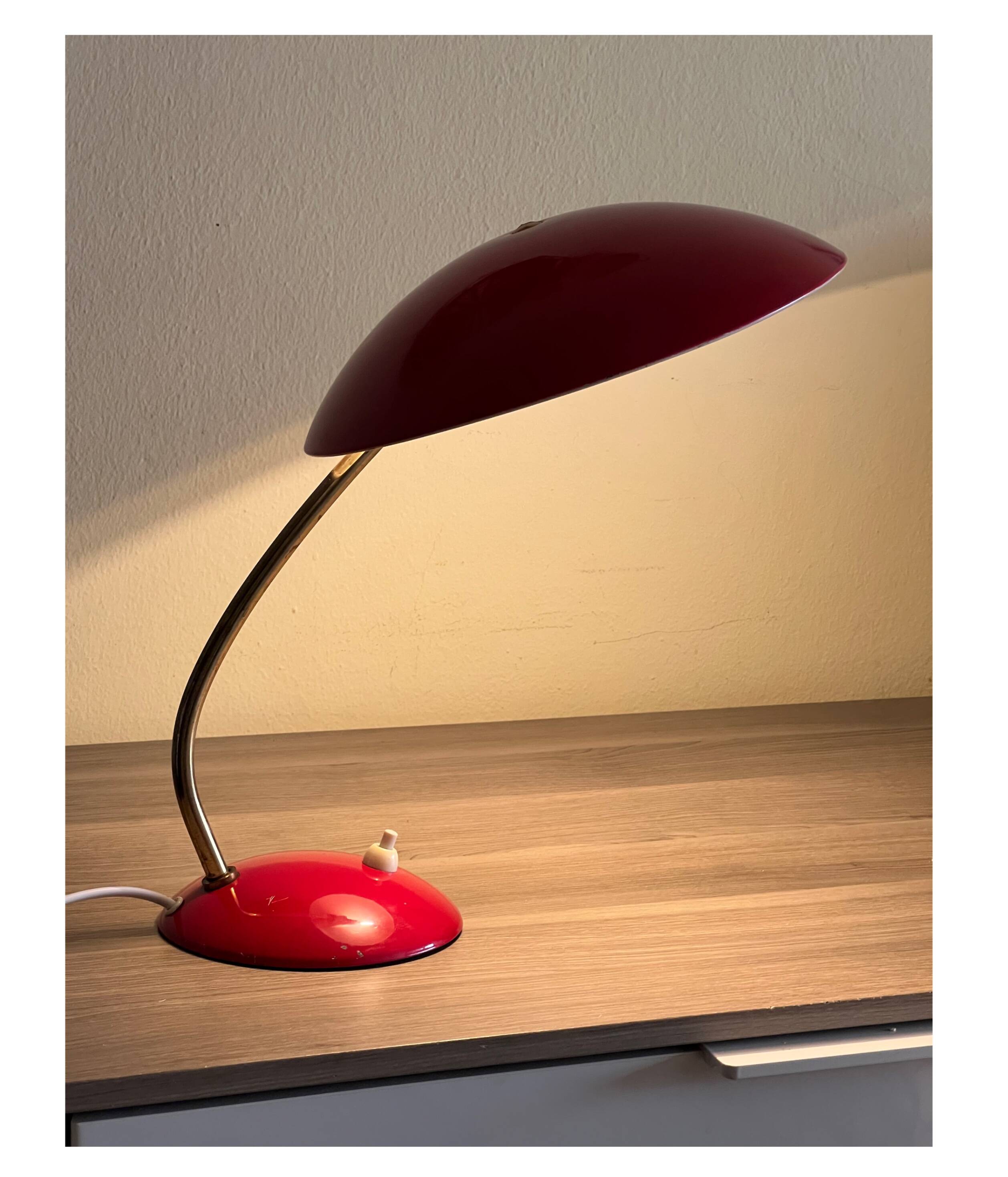 Christian Dell Kaiser Idell Bauhaus Table Lamp, Model 6781, 50s