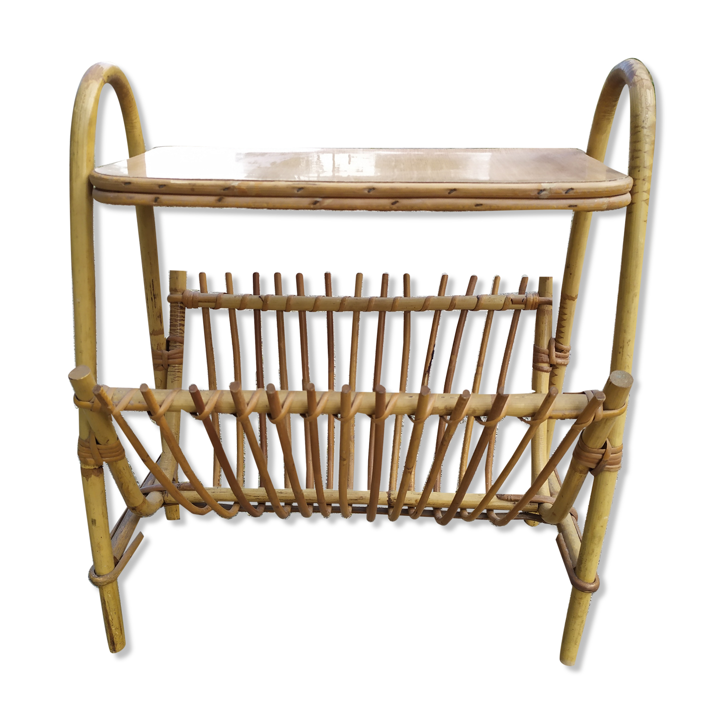 Magazine rack from the 50s and 60s