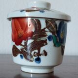 Box/Small jar/Empty pocket/Candy box with Japanese cherry blossom lid