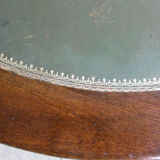 Round and folding bridge table