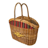 Old wicker basket