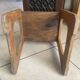 Vintage wooden children's sled chair – 60s/70s design furniture