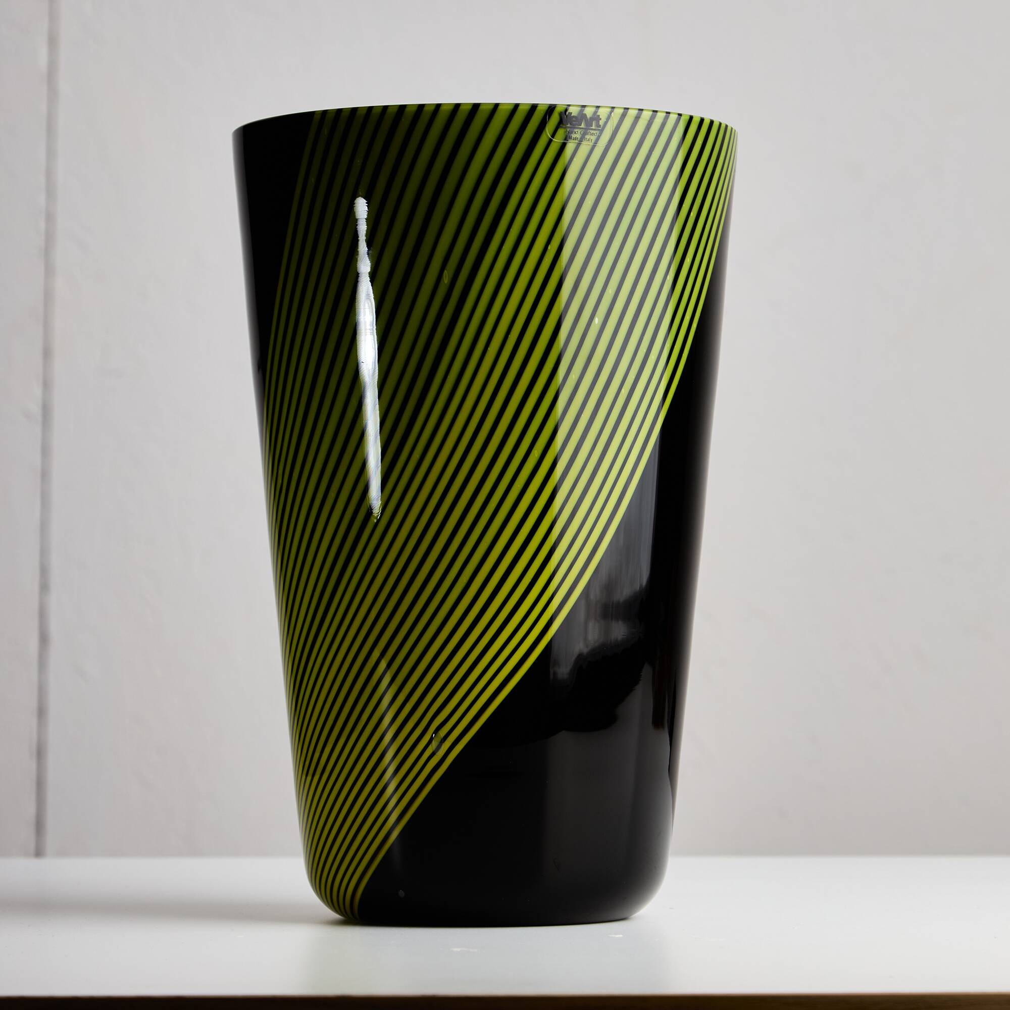 VeArt Murano Glass Vase, 1984