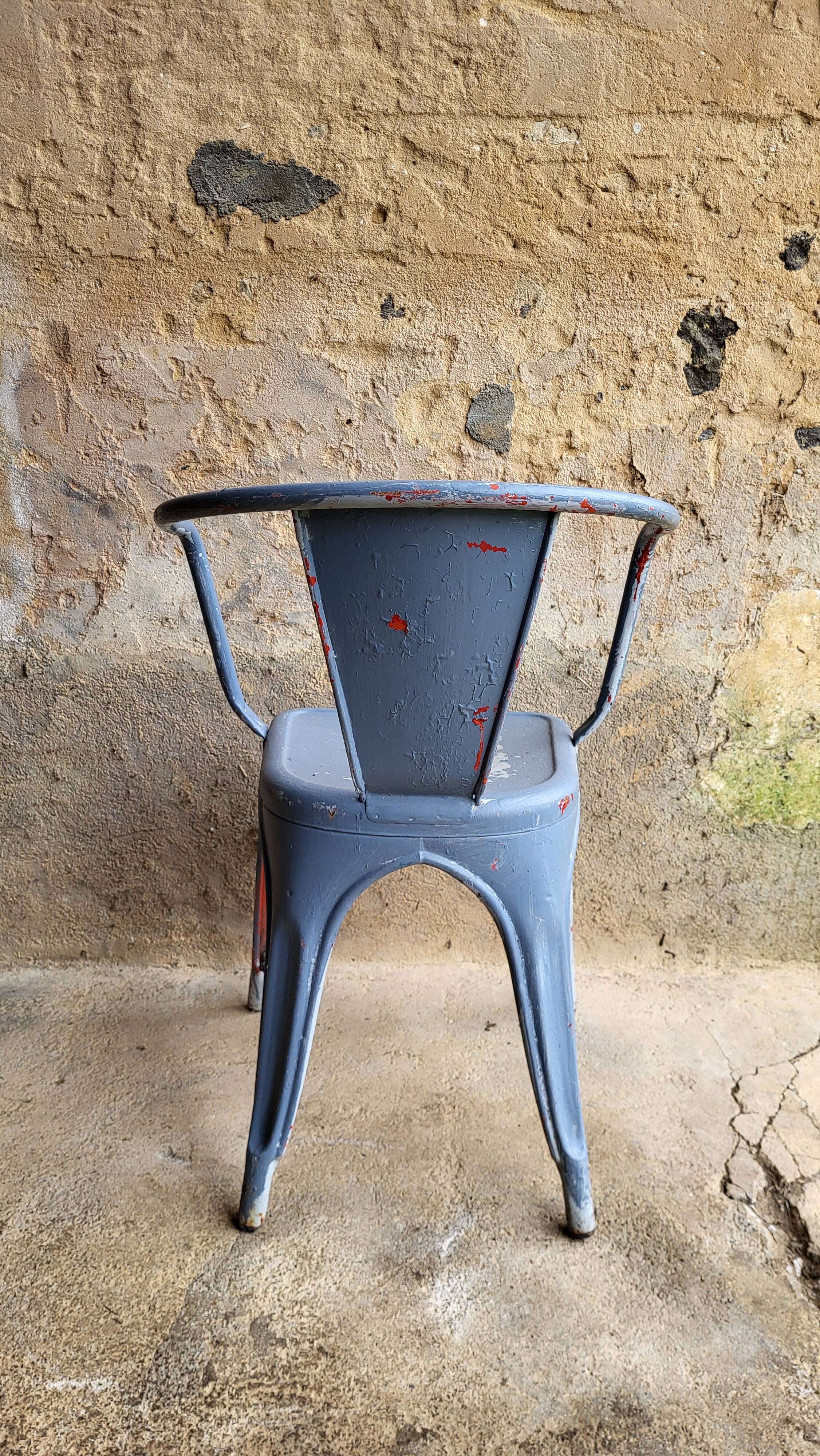 Tolix A56 armchair by Jean Pauchard 1956