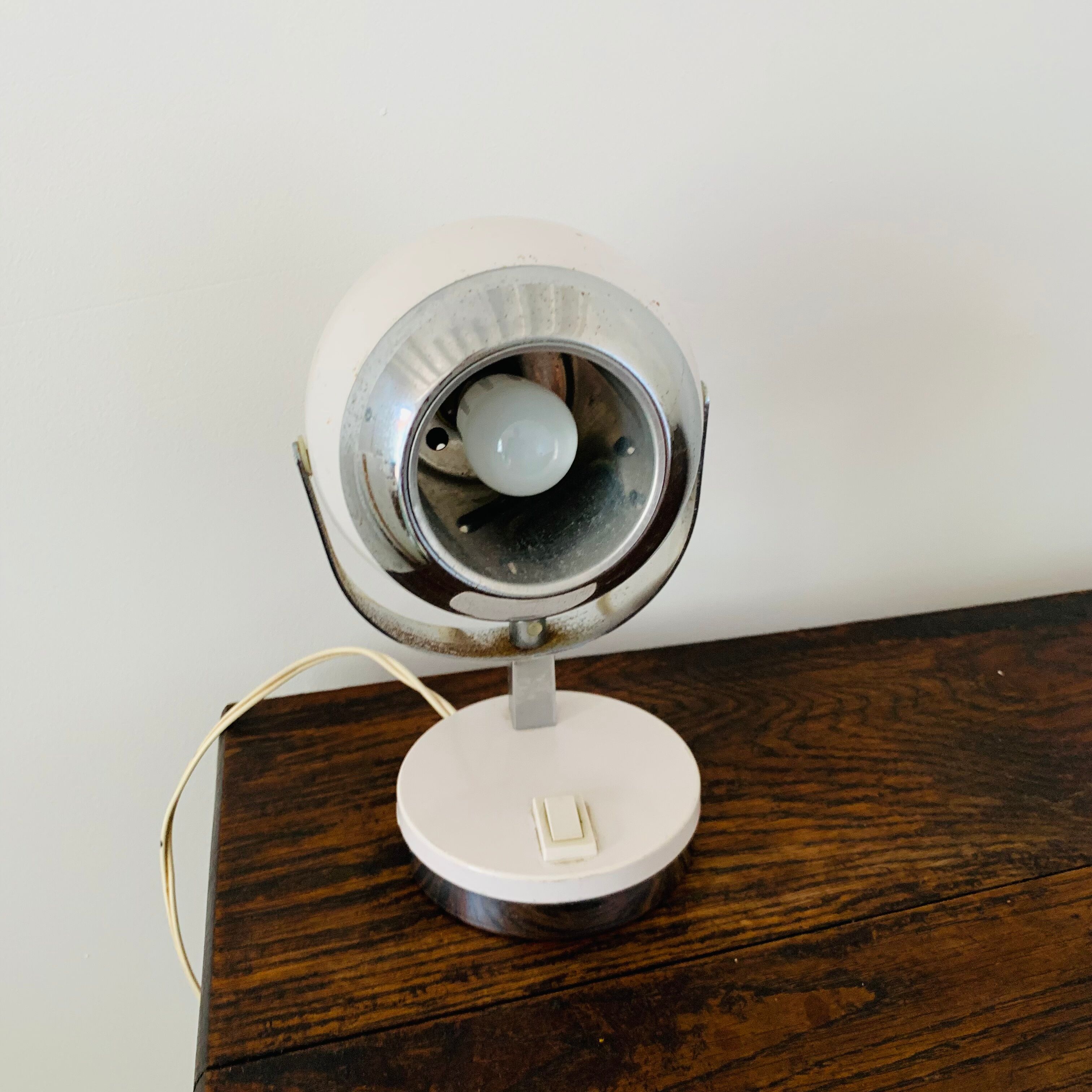 Vintage desk lamp space age seventies