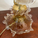 Pair of Murano glass lamps