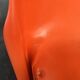 Chaise "Selene" orange par Vico Magistretti / Artemide