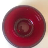 Set of candy apple and pear, metal and glass