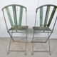 Set de 2 chaises de jardin