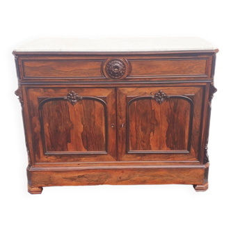 NapoleonIII secretary chest of drawers in rosewood