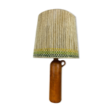 Corded stoneware lamp of wool