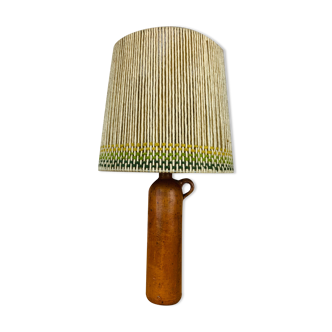 Lampe grès cordée de laine