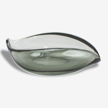 Smoky Bowl by Per Lütken for Holmegaard, 1957