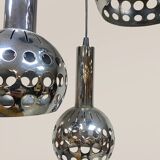 Vintage Symphonie cascade pendant lamp Euroline Belgium 1970s