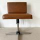 Vintage industrial office chair in skaï