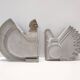 Glazed Ceramic Decorative Pair of Chicken by Alessio Tasca, Italy