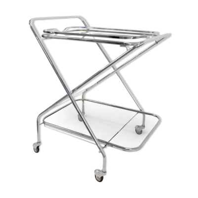 Desserte roulante de style Space Age