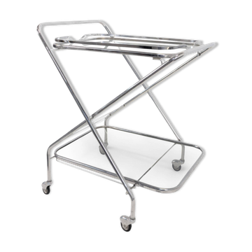 Space Age style rolling trolley