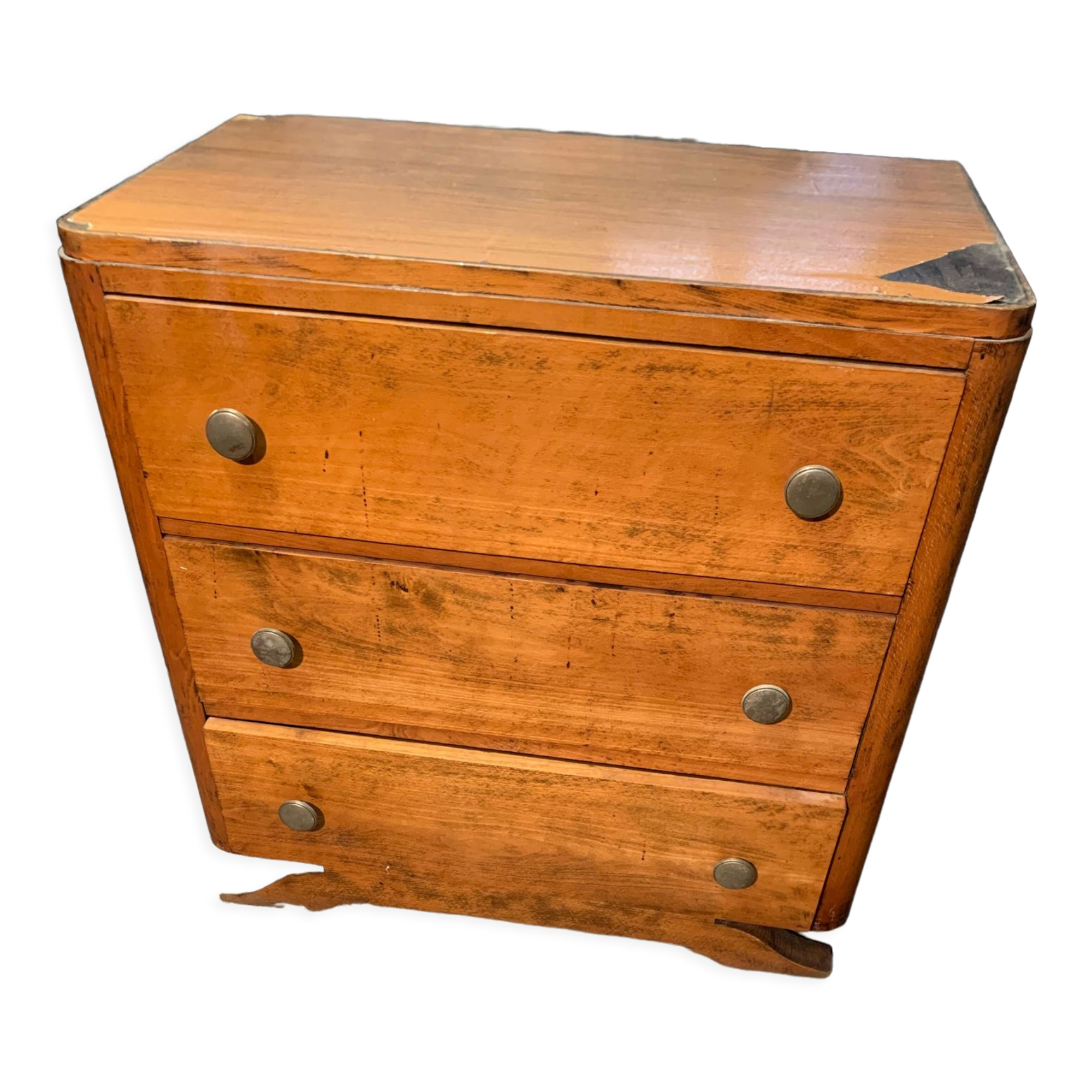 Chest of drawers mustache