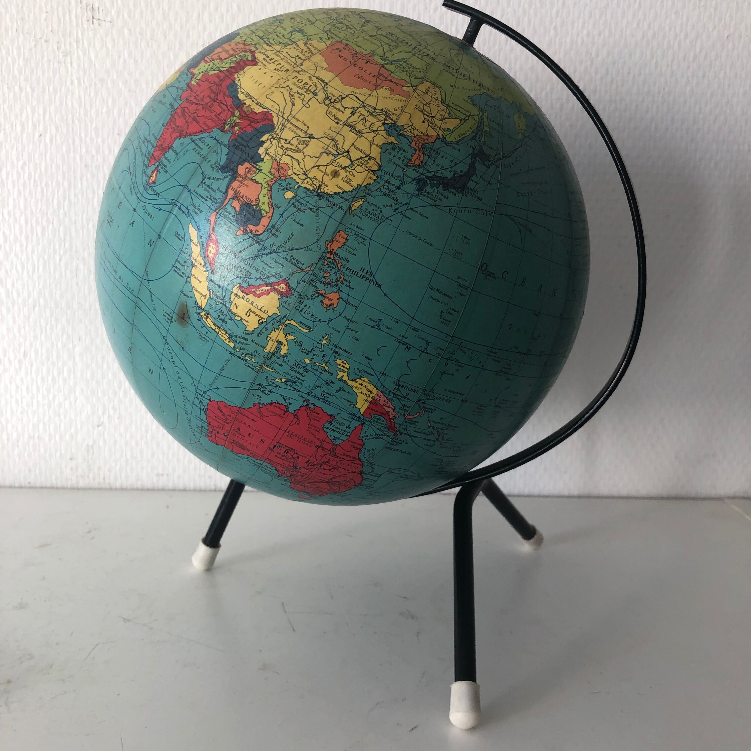 Globe Taride tripod vintage 1967 - 27cm