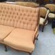 Mid-Century Italian Velvet Sofa Paolo Buffa Style 1950s